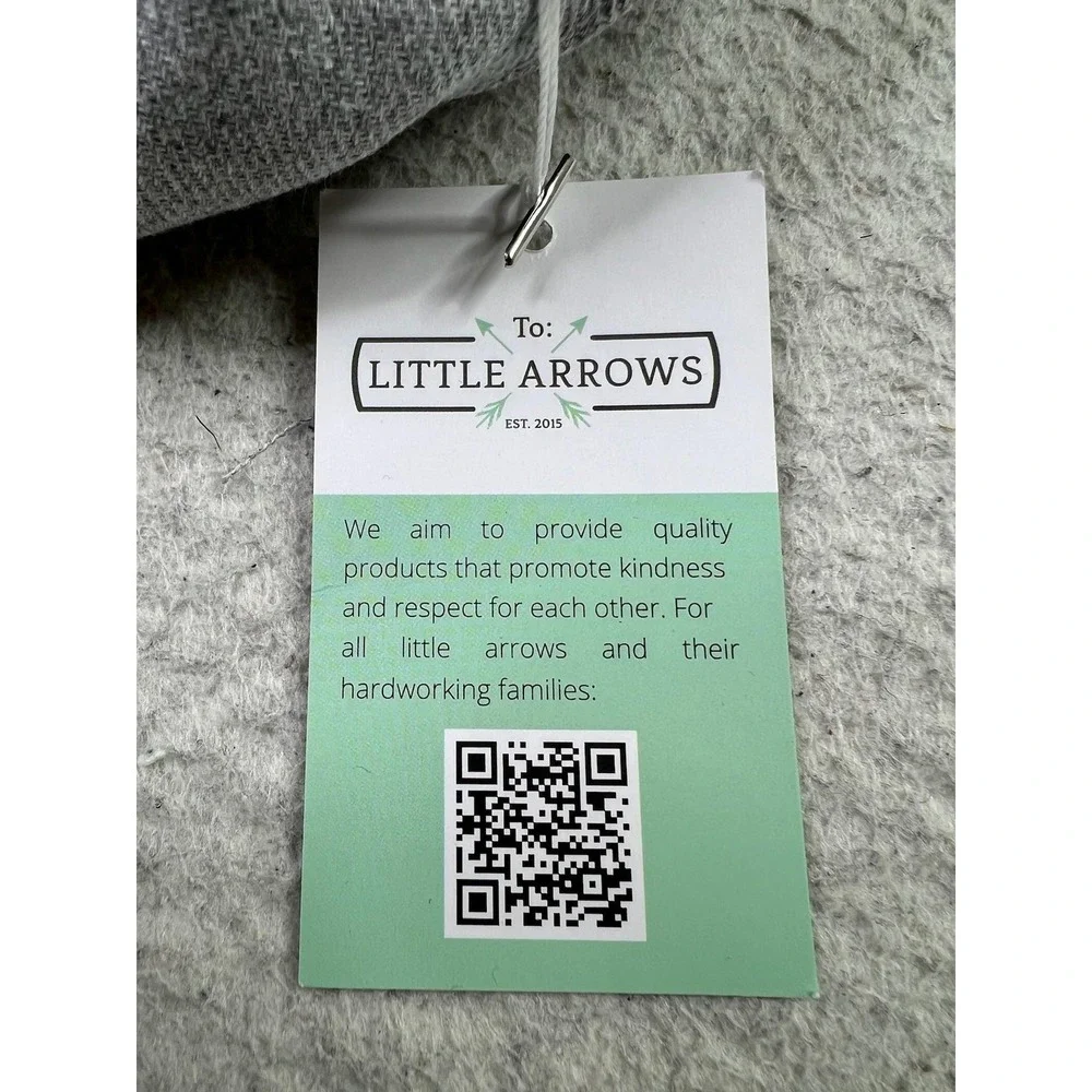 Little Arrows Hat Cap Snap Back Heather Gray Junior JR Logo Patch Kids Youth